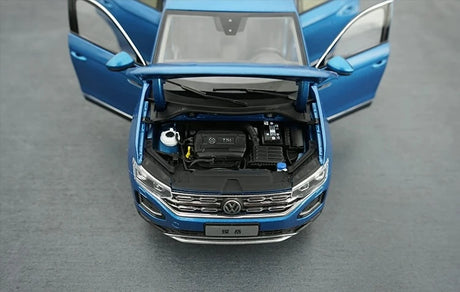 [OEM] 1:18 Volkswagen 2018 Tayron Blue Model Car Die-Cast