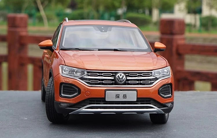 [OEM] 1:18 Volkswagen 2018 Tayron Orange Model Car Die-Cast