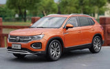 [OEM] 1:18 Volkswagen 2018 Tayron orange modellbil Die-Cast