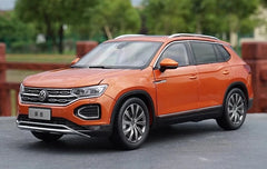 [OEM] 1:18 Volkswagen 2018 Tayron Orange Model Car Die-Cast