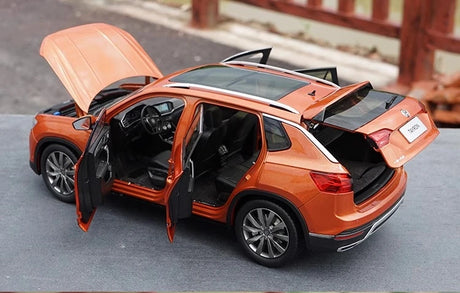 [OEM] 1:18 Volkswagen 2018 Tayron Orange Model Car Die-Cast