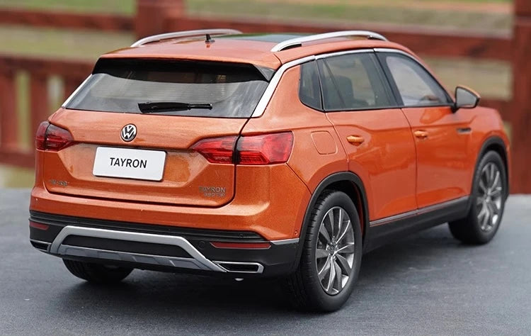 [OEM] 1:18 Volkswagen 2018 Tayron Orange Model Car Die-Cast
