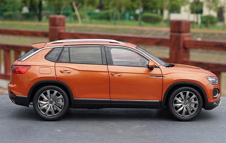 [OEM] 1:18 Volkswagen 2018 Tayron Orange Model Car Die-Cast