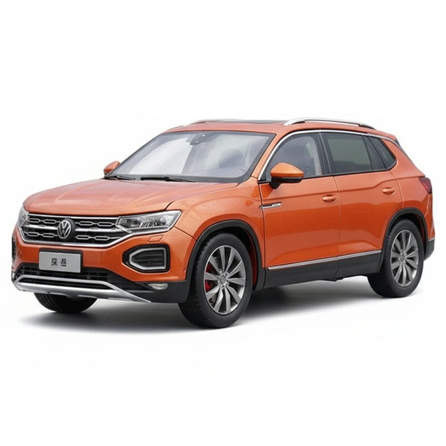 [OEM] 1:18 Volkswagen 2018 Tayron orange modellbil Die-Cast
