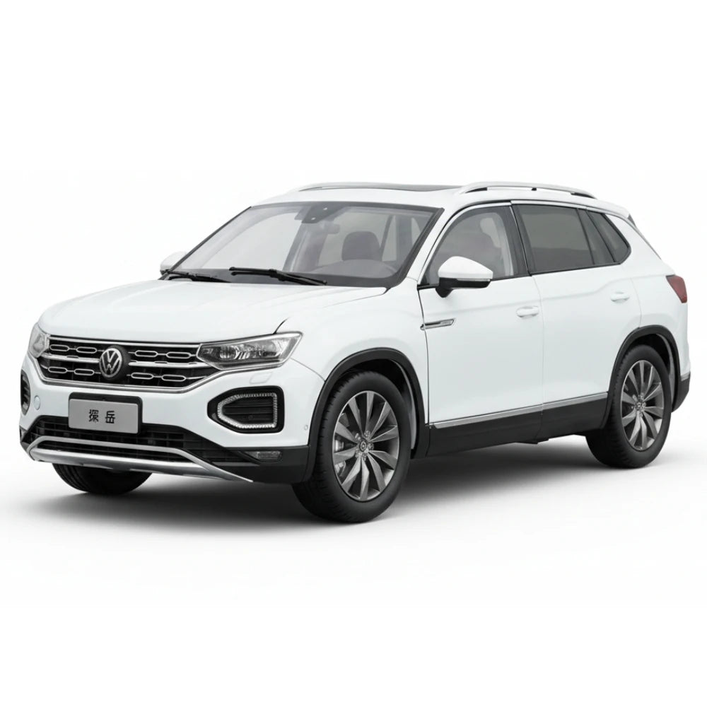 [OEM] 1:18 Volkswagen 2018 Tayron White Model Car Die-Cast