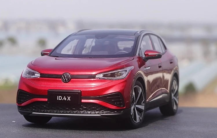 [OEM] 1:18 Volkswagen 2020 ID.4X Red Model Car Die-Cast