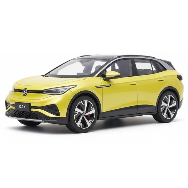 [OEM] 1:18 Volkswagen 2020 ID.4X gul modellbil Die-Cast