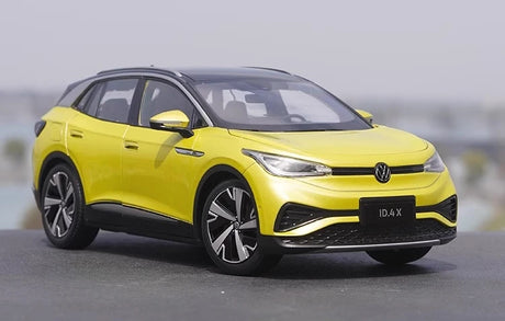 [OEM] 1:18 Volkswagen 2020 ID.4X Yellow Model Car Die-Cast