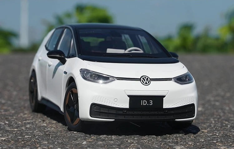 [OEM] 1:18 Volkswagen 2020 ID.3 bianco modellino di auto Die-Cast