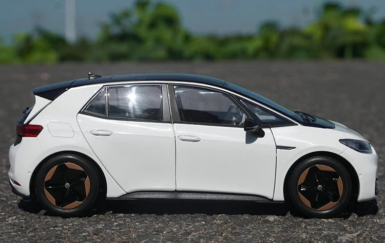 [OEM] 1:18 Volkswagen 2020 ID.3 bianco modellino di auto Die-Cast