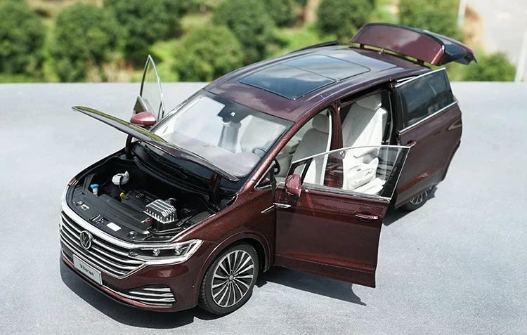 [OEM] 1:18 Volkswagen 2020 Viloran Red Model Car Die-Cast