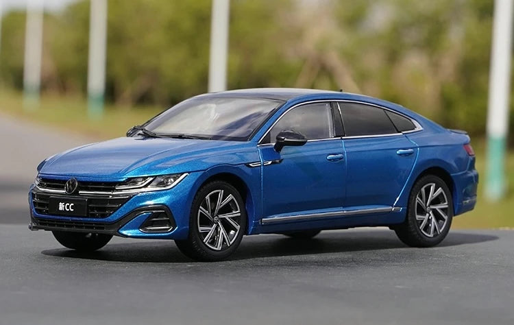 [OEM] 1:18 Volkswagen 2021 Arteon Blue Model Car Die-Cast
