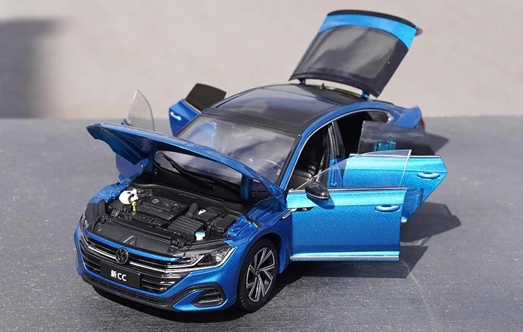 [OEM] 1:18 Volkswagen 2021 Arteon Blue Model Car Die-Cast