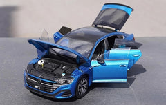 [OEM] 1:18 Volkswagen 2021 Arteon Blue Model Car Die-Cast