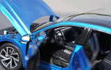 [OEM] 1:18 Volkswagen 2021 Arteon Blue Model Car Die-Cast