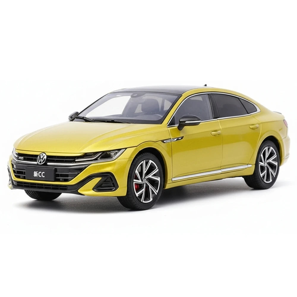 [OEM] 1:18 Volkswagen 2021 Arteon Yellow Model Car Die-Cast