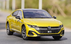 [OEM] 1:18 Volkswagen 2021 Arteon Yellow Model Car Die-Cast