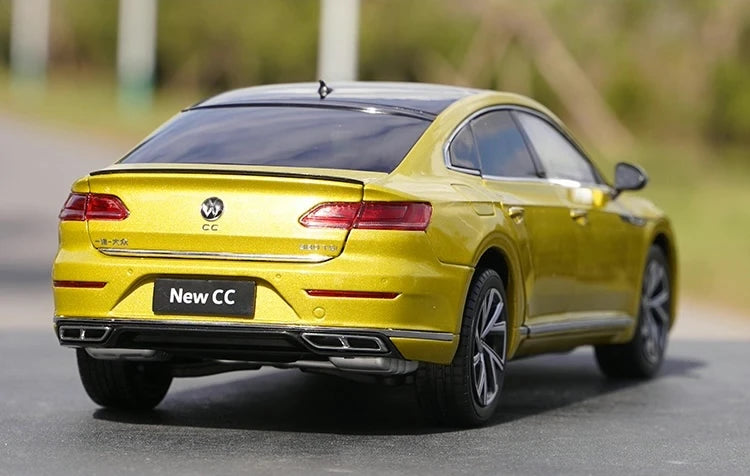 [OEM] 1:18 Volkswagen 2021 Arteon Yellow Model Car Die-Cast