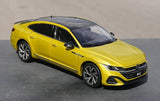 [OEM] 1:18 Volkswagen 2021 Arteon Yellow Model Car Die-Cast