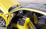 [OEM] 1:18 Volkswagen 2021 Arteon Yellow Model Car Die-Cast