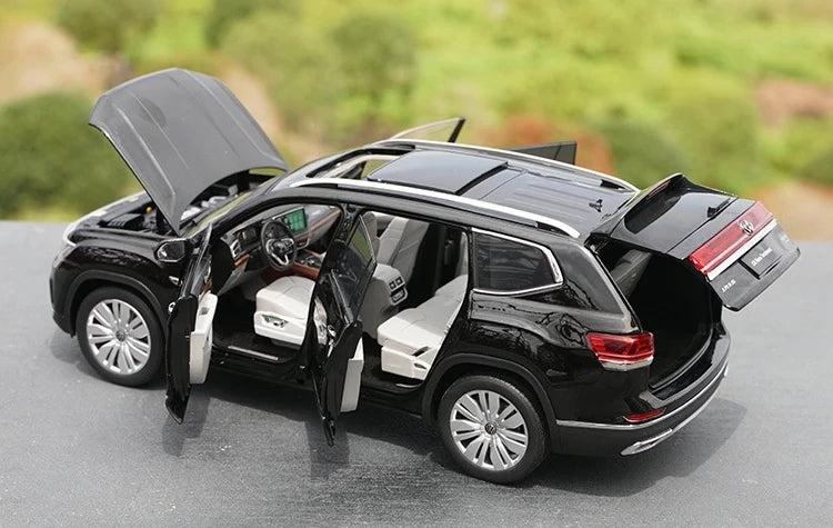 [OEM] 1:18 Volkswagen 2021 Atlas Teramont Black Model Car Die-Cast