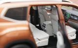 [OEM] 1:18 Volkswagen 2021 Atlas Teramont ブラウン モデルカー Die-Cast