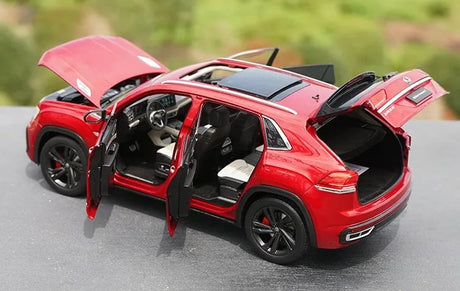[OEM] 1:18 Volkswagen 2021 Atlas Teramont X Red Model Car Die-Cast