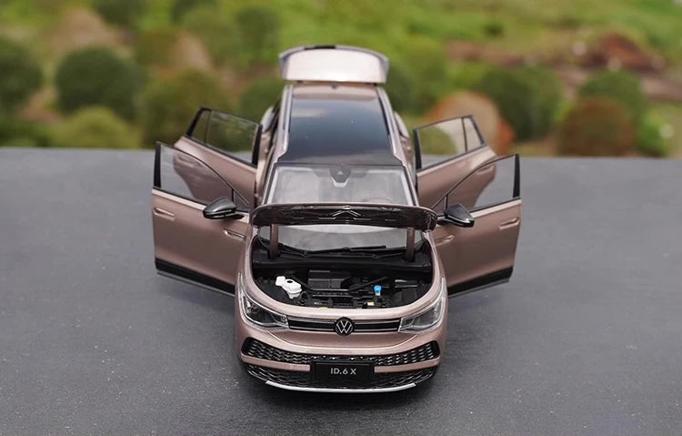[OEM] 1:18 Volkswagen 2021 ID.6 X Pink Model Car Die-Cast