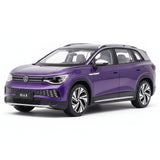 [OEM] 1:18 Volkswagen 2021 ID.6 X Purple Model Car Die-Cast