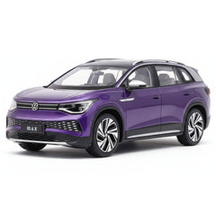 [OEM] 1:18 Volkswagen 2021 ID.6 X Purple Model Car Die-Cast