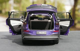[OEM] 1:18 Volkswagen 2021 ID.6 X Purple Model Car Die-Cast