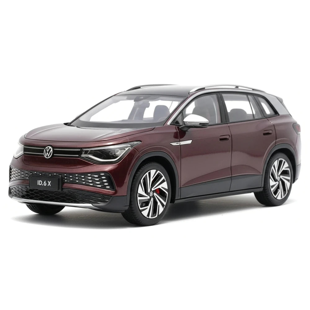 [OEM] 1:18 Volkswagen 2021 ID.6 X Red Model Car Die-Cast