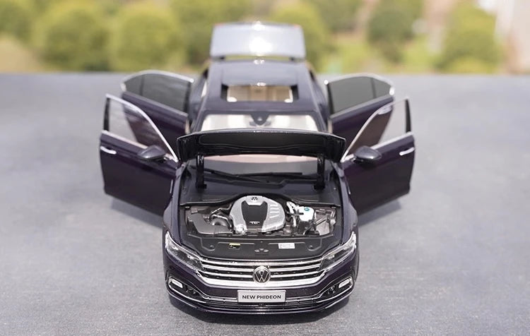 [OEM] 1:18 Volkswagen 2021 Phideon ブルー モデルカー Die-Cast