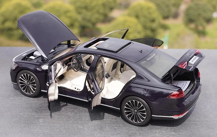 [OEM] 1:18 Volkswagen 2021 Phideon ブルー モデルカー Die-Cast