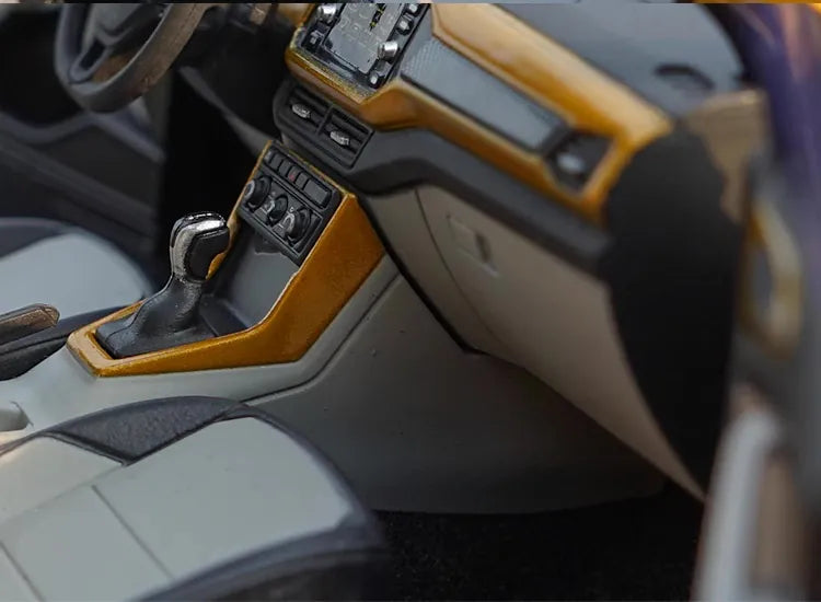 [OEM] 1:18 Volkswagen 2021 T-Cross Yellow Model Car Die-Cast