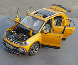 [OEM] 1:18 Volkswagen 2021 T-Cross Yellow Model Car Die-Cast
