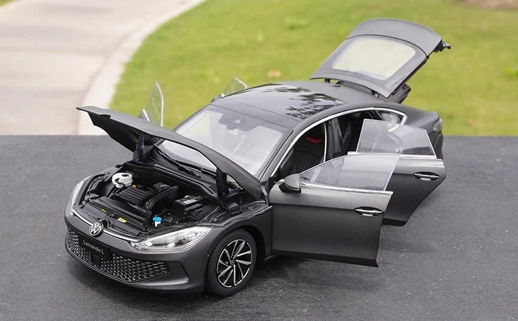 [OEM] 1:18 Volkswagen 2022 Lamando L musta pienoismalli Die-Cast