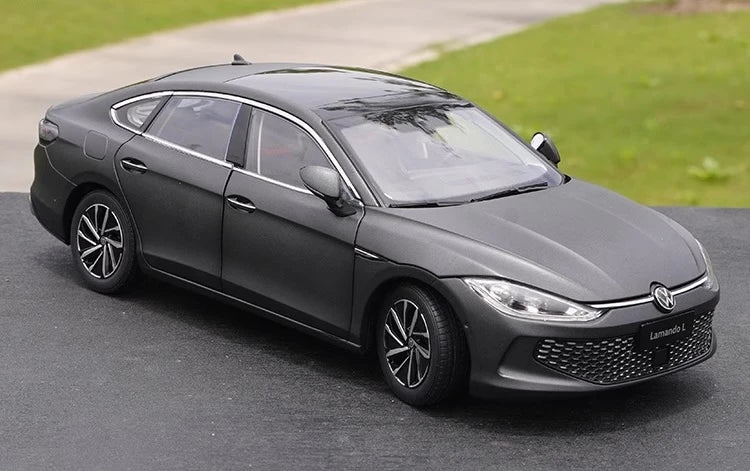 [OEM] 1:18 Volkswagen 2022 Lamando L musta pienoismalli Die-Cast