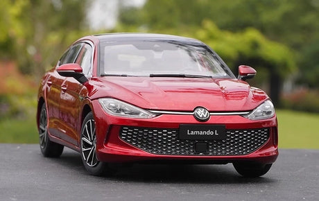 [OEM] 1:18 Volkswagen 2022 Lamando L Red Model Car Die-Cast