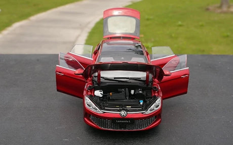 [OEM] 1:18 Volkswagen 2022 Lamando L Red Model Car Die-Cast