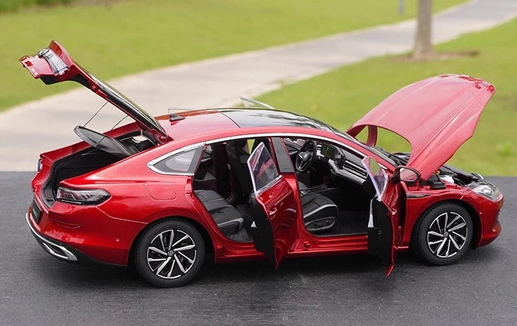 [OEM] 1:18 Volkswagen 2022 Lamando L rouge voiture miniature Die-Cast