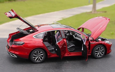 [OEM] 1:18 Volkswagen 2022 Lamando L Red Model Car Die-Cast