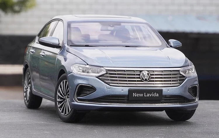 [OEM] 1:18 Volkswagen 2022 Lavida blauw modelauto Die-Cast