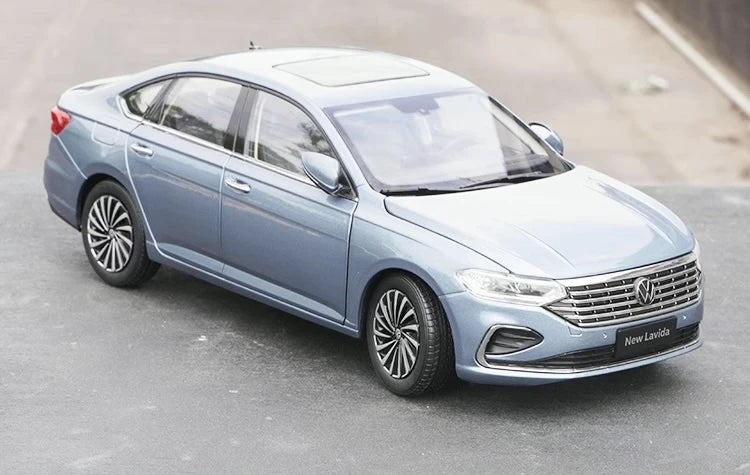 [OEM] 1:18 Volkswagen 2022 Lavida Blue Model Car Die-Cast