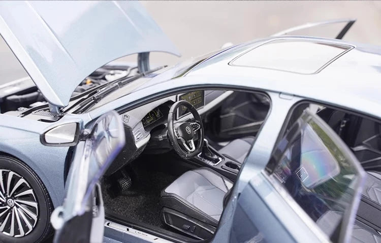 [OEM] 1:18 Volkswagen 2022 Lavida blauw modelauto Die-Cast