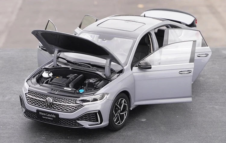 [OEM] 1:18 Volkswagen 2022 Lavida Star Gray Model Car Die-Cast