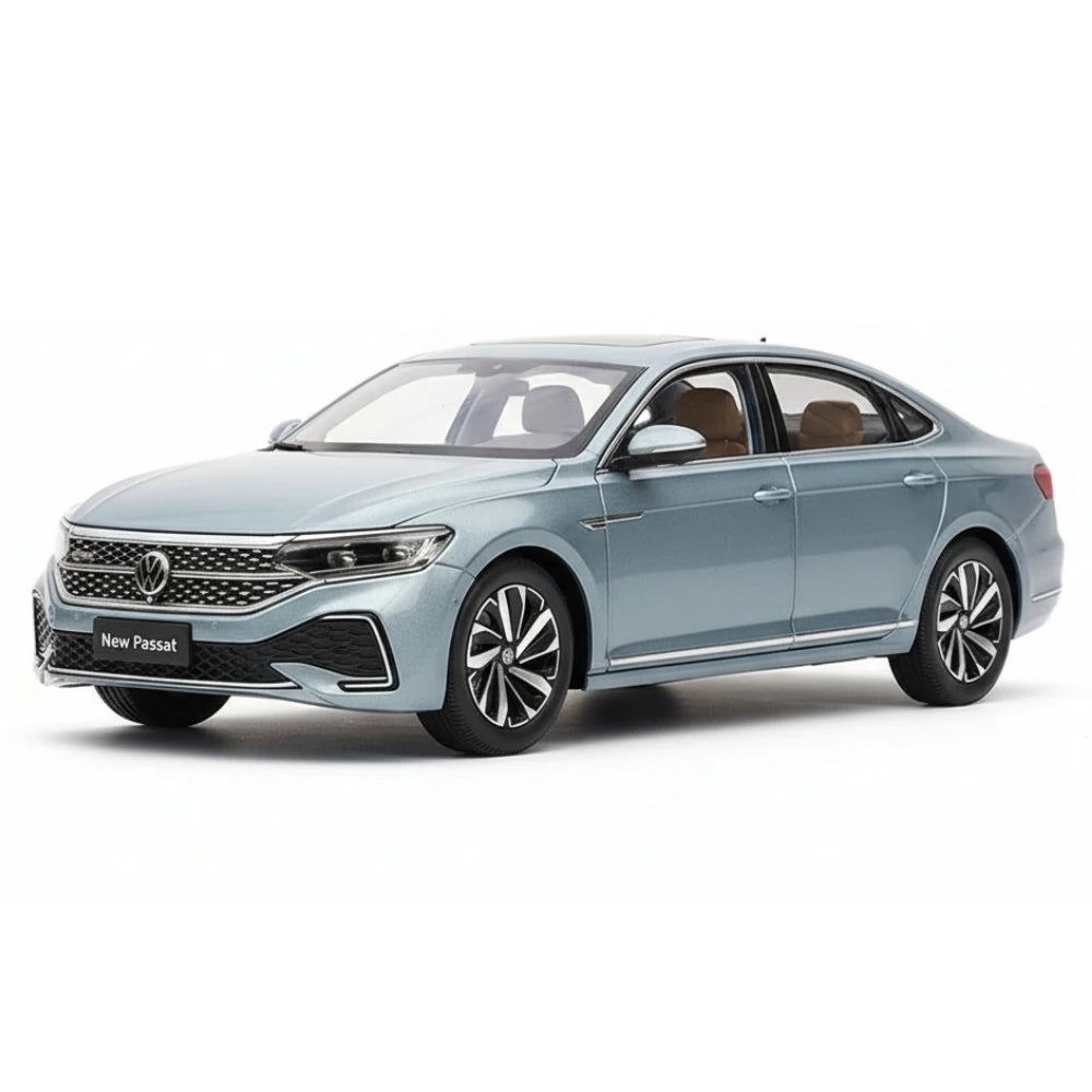 [OEM] 1:18 Volkswagen 2022 Passat 330TSI Starry Blue Model Car Die-Cast