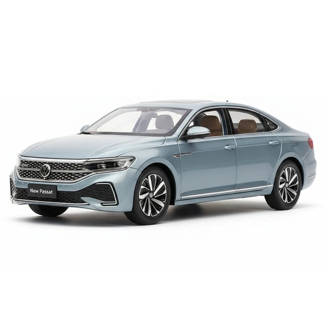 [OEM] 1:18 Volkswagen 2022 Passat 330TSI Starry blauw modelauto Die-Cast