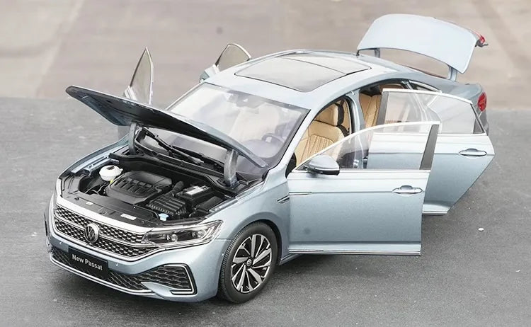 [OEM] 1:18 Volkswagen 2022 Passat 330TSI Starry Blue Model Car Die-Cast