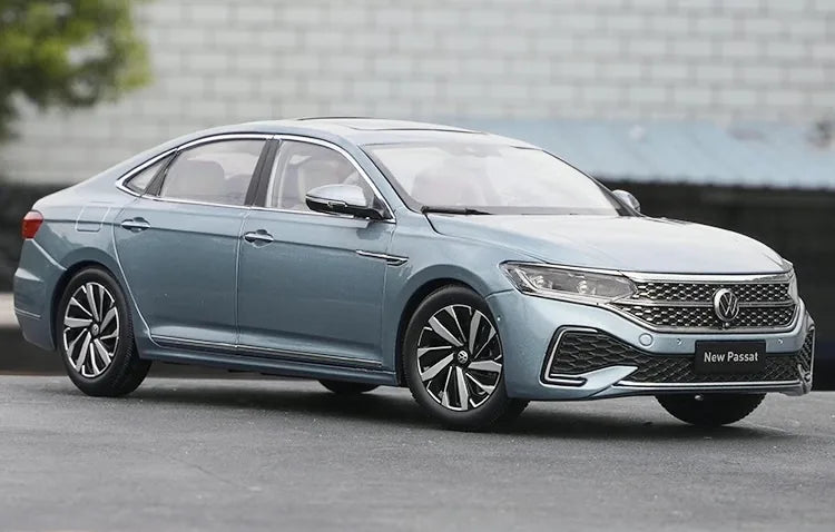 [OEM] 1:18 Volkswagen 2022 Passat 330TSI Starry blauw modelauto Die-Cast